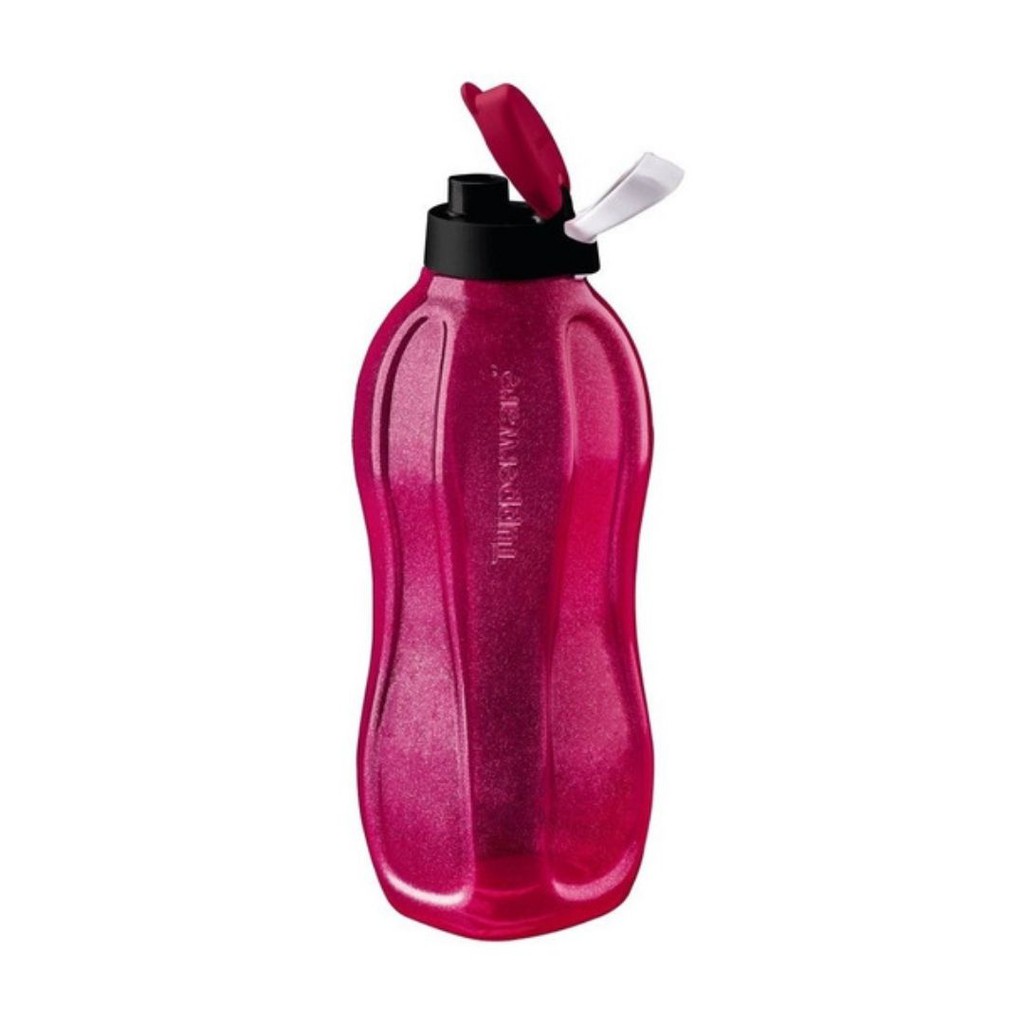 Garrafa Eco Tupper Plus Rosa Com Glitter Tupperware 2 Litros Shopee Brasil