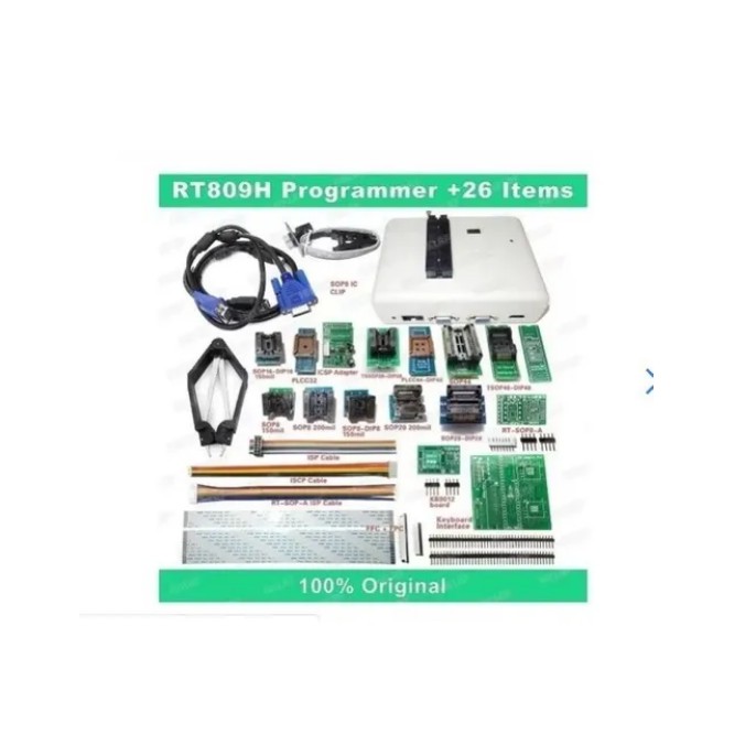 Rt809h +26 Itens Nand Flash Bga Bios Eprom Usb