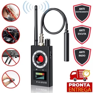 Detector Localizador Rastreador de Sinal Câmera Escuta Gps Wifi K18- Vassourinha
