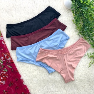 Kit 4 Calcinha Tanga Fio Duplo Conforto Tangão Revenda