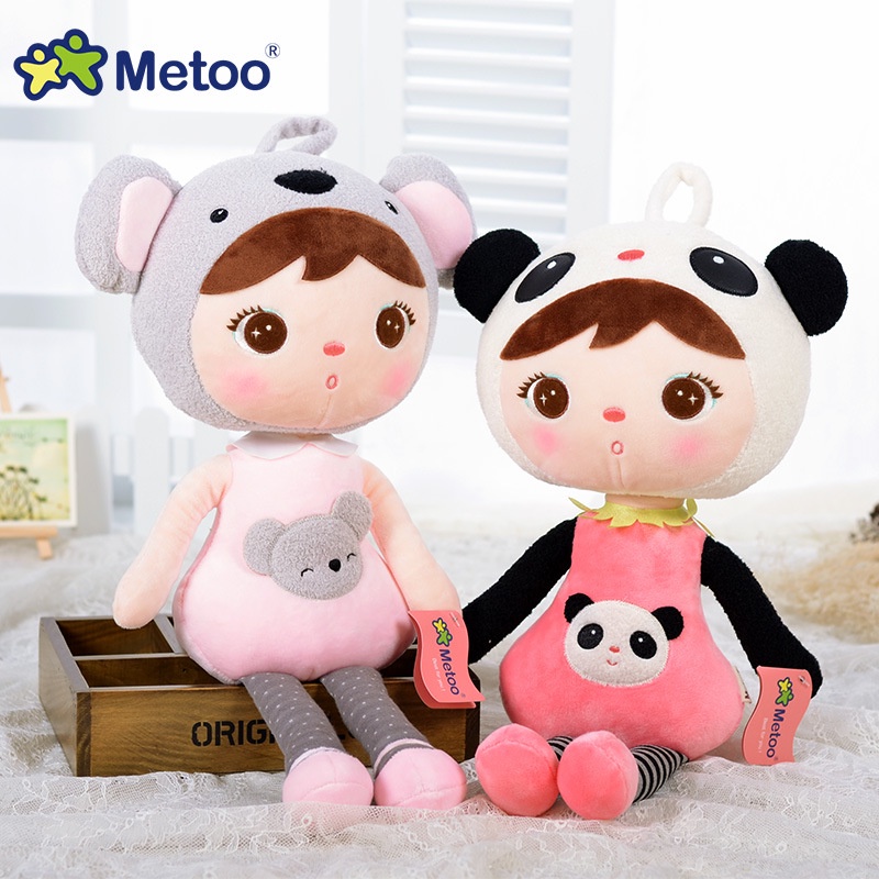 Boneca Metoo doll 45cm Pelúcia coala panda Brinquedo Crianças