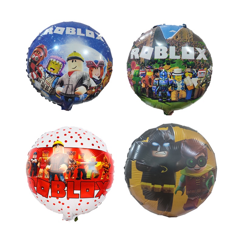 Balão De Alumínio Do Roblox Mundo 18  Polegadas/Coolie/Afraid/game/Rob/Roth/Decorações De Festa De Aniversário  Infantil - Escorrega o Preço