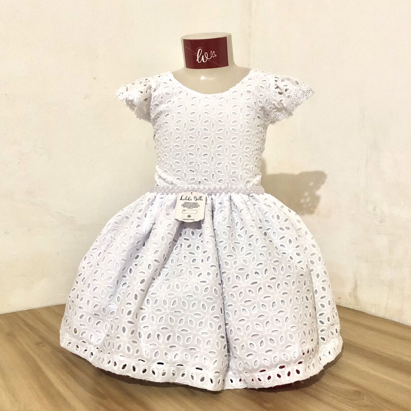 Vestido de hot sale cambraia infantil