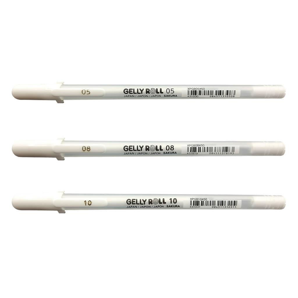 Caneta Gel SAKURA Gelly Roll Branco