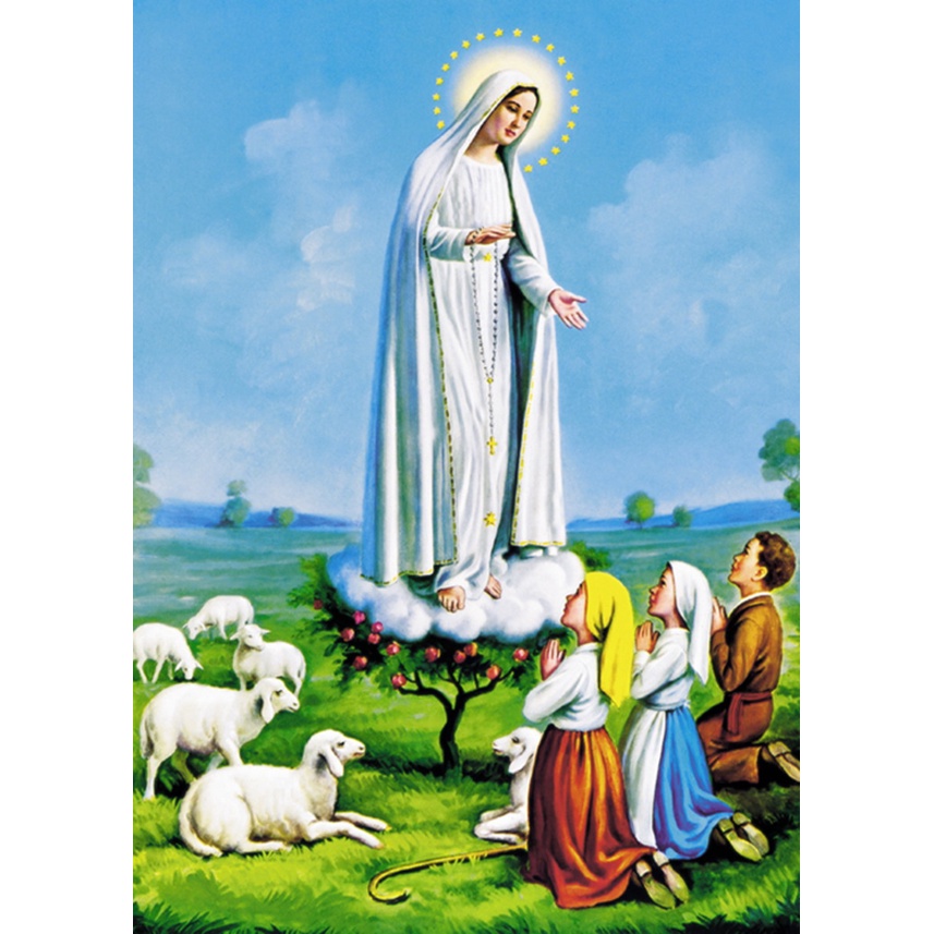 Adesivo decorativo - Nossa Senhora De Fátima - Art & Decor - 33 Cm X 48 Cm