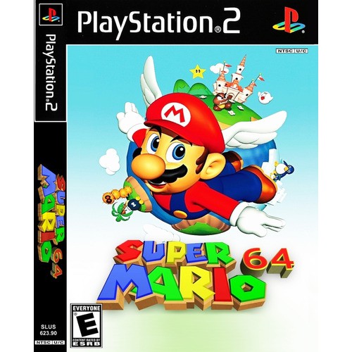 Jogo Super Mário 64 - Playstation 2