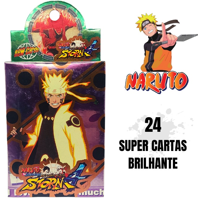 Deck Naruto Com 24 Cartas .