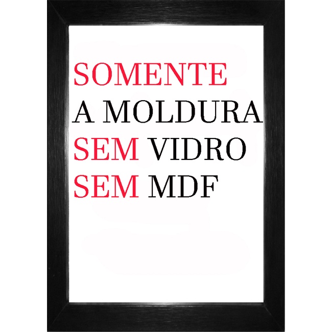 Kit Com 10 aros Tamanho A4 (21 x 30 ) Somente A Moldura