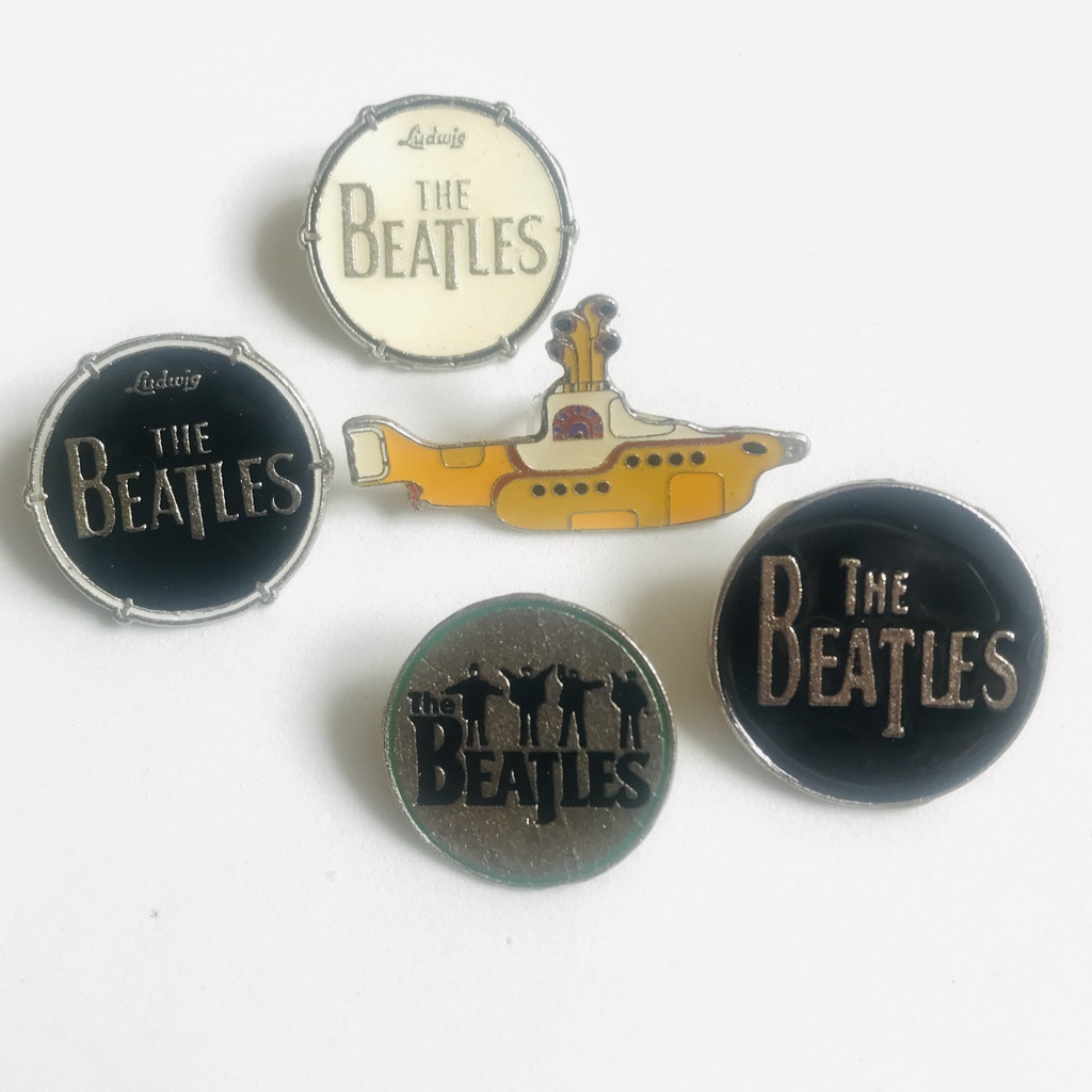 pin beatles banda rock clássico 60s yellow submarine uk help ludwig ...