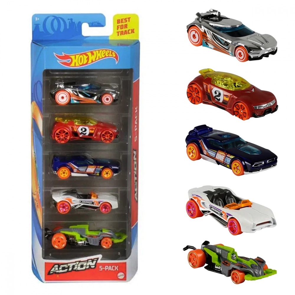 Carrinhos Hot Wheels - Pacote Com 5 Carros - Hot Trucks - M em Promoção na  Americanas