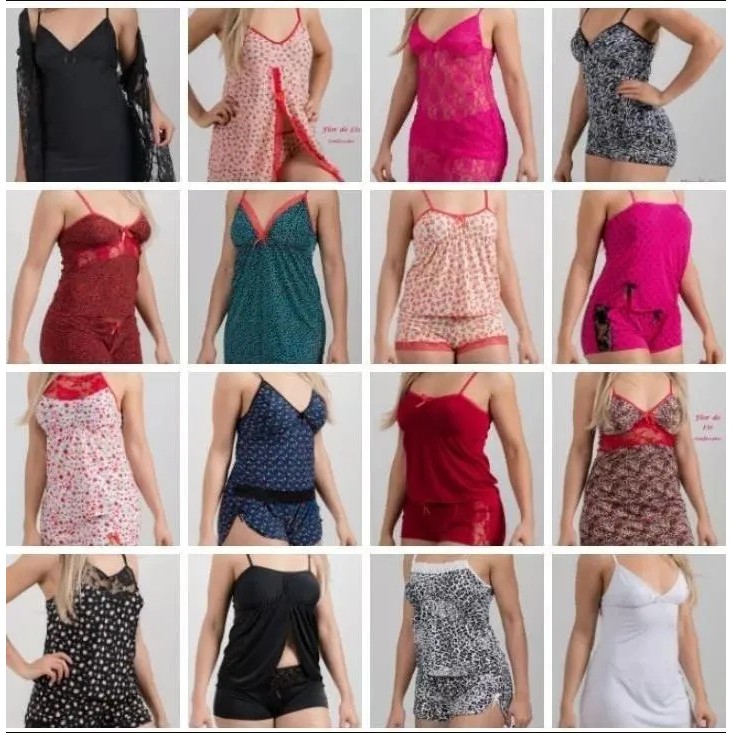 Comeondear babydoll pijamas de renda camisas femininas para tiras