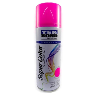 Tinta Spray Rosa Flourescente 350ml / 250g 23241006900 Tekbo