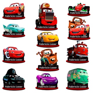 Disney carros mcqueen pano de fundo nome personalizado aniversário