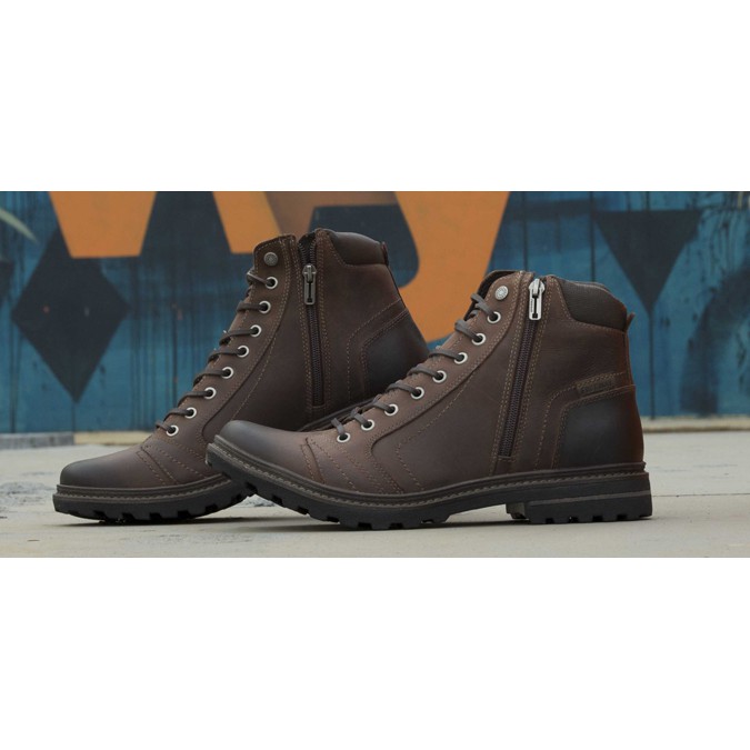 Bota masculina freeway absolut hot sale couro