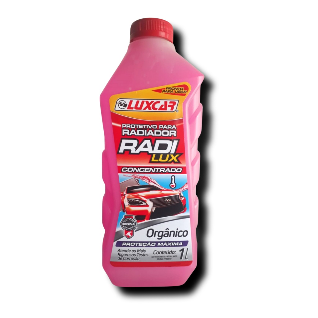 Aditivo (Fluído) de Radiador Orgânico Radilux Luxcar Proteção Máxima 1 Litro