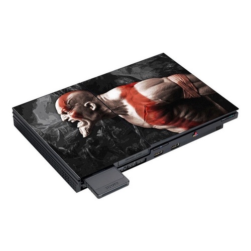 Skin personalizada god of war 1 2 3 para ps2 playstation 2 | Shopee Brasil