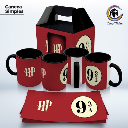 Caneca Mágica Feiticos Harry Potter Termossensível Modelo 1 em Promoção na  Americanas