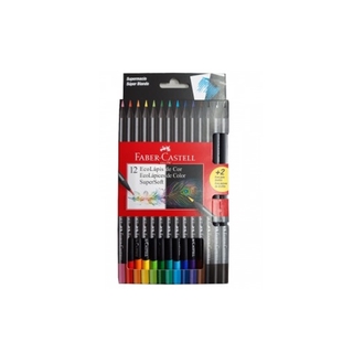Lápis de Cor FABER-CASTELL SuperSoft c/ 12 Cores