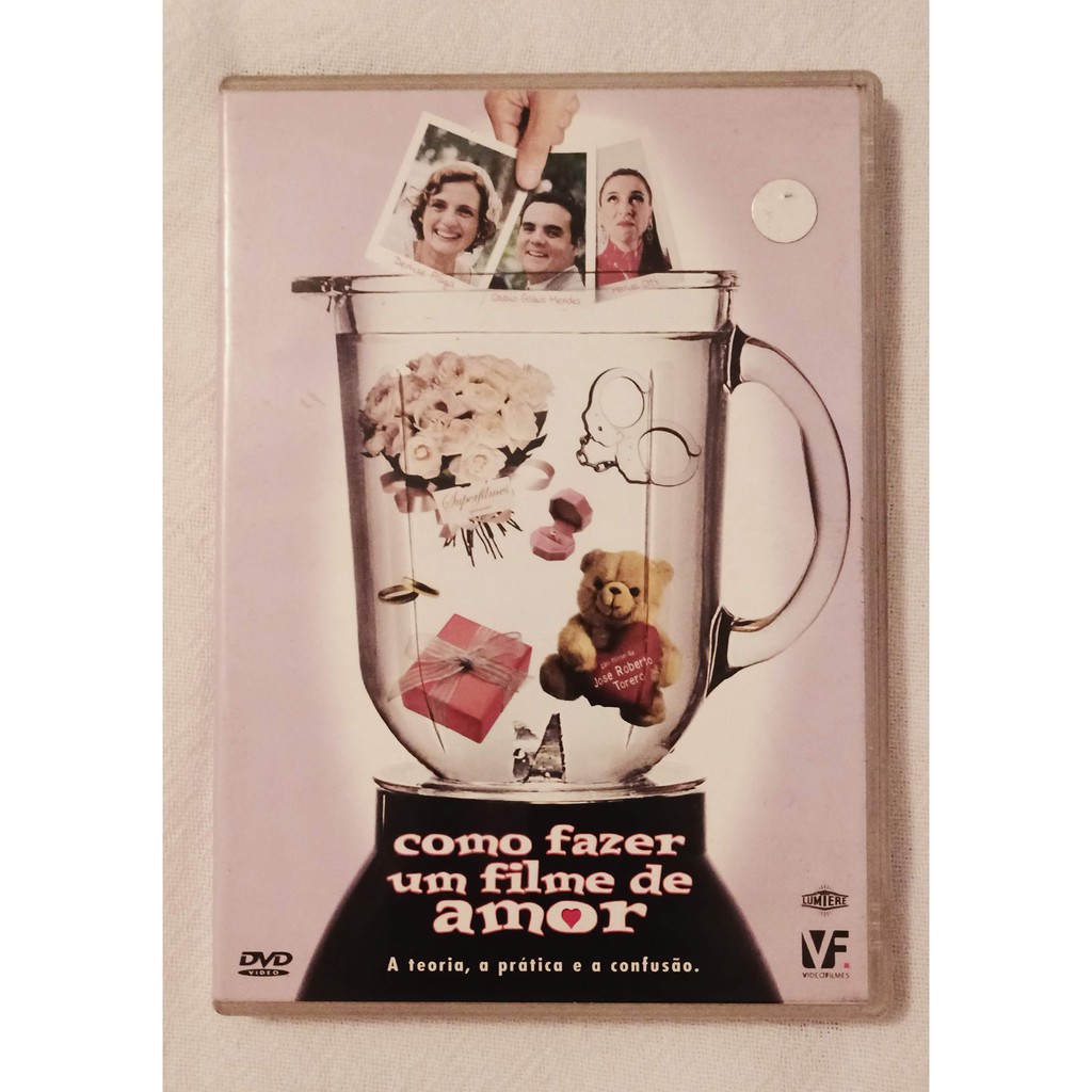 Dvd Como Fazer Um Filme De Amor Denise Fraga Cassio Gabus Marisa Orth  Abujamra | Shopee Brasil