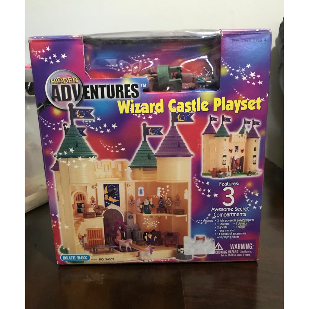 Hidden Adventures Wizard Castle Playset | Shopee Brasil