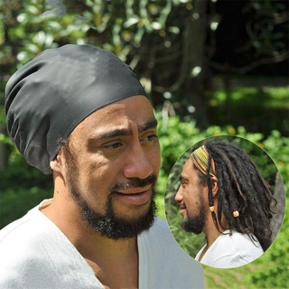 Touca De Natação BRDLOCK Extra Grande - Ideal Para Cabelos Longos, Tranças E Dreadlocks - 100% Silicone Impermeável