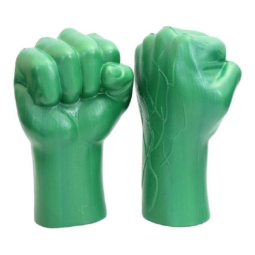 Brinquedo Luva Soco Mão Gigante Punhos HULK Vingadores Marvel Fantasia ...