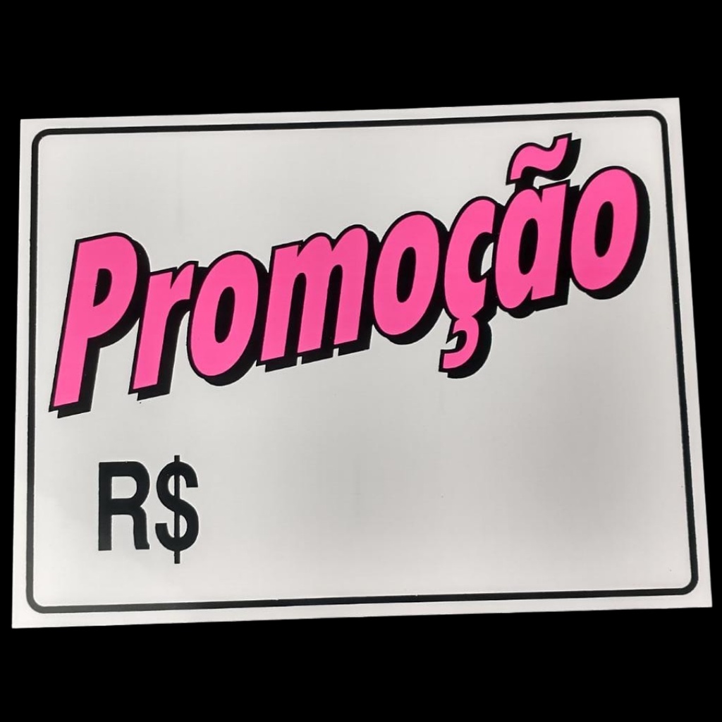 Placa De Promoção De Loja Mercado Supermercado Mercadinho | Shopee Brasil