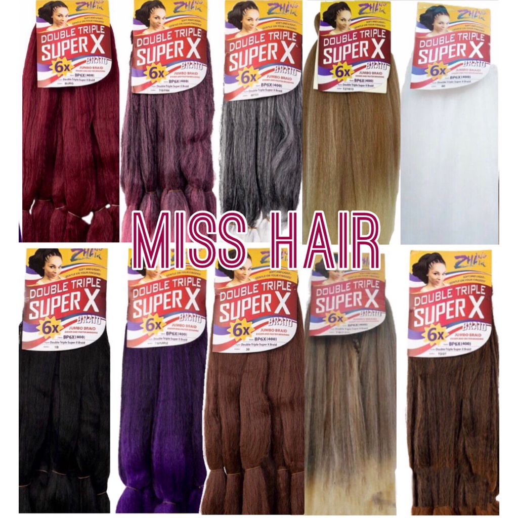 Jumbo SUPER X 400g - Jumbão Para Trancas Box Braid