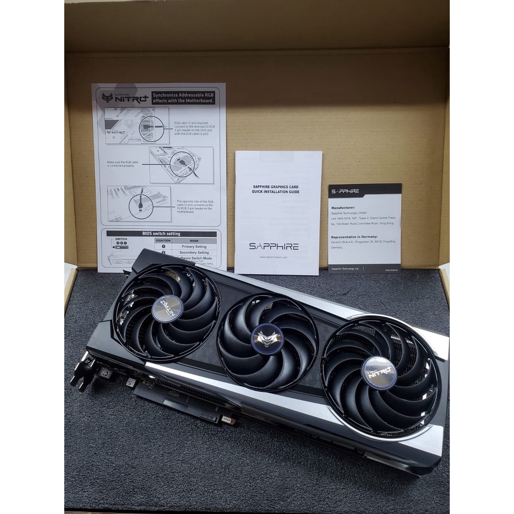 USADO: Placa de Vídeo Sapphire NITRO+ AMD Radeon RX 6800 XT USADO: Placa de Vídeo Sapphire NITRO+ AMD Radeon RX 6800 XT