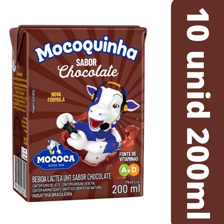 Achocolatado TODDYNHO 200ML bebida láctea - KIT C/10