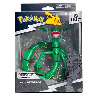 Pokemon - Boneco Articulado de 15cm - Rayquaza
