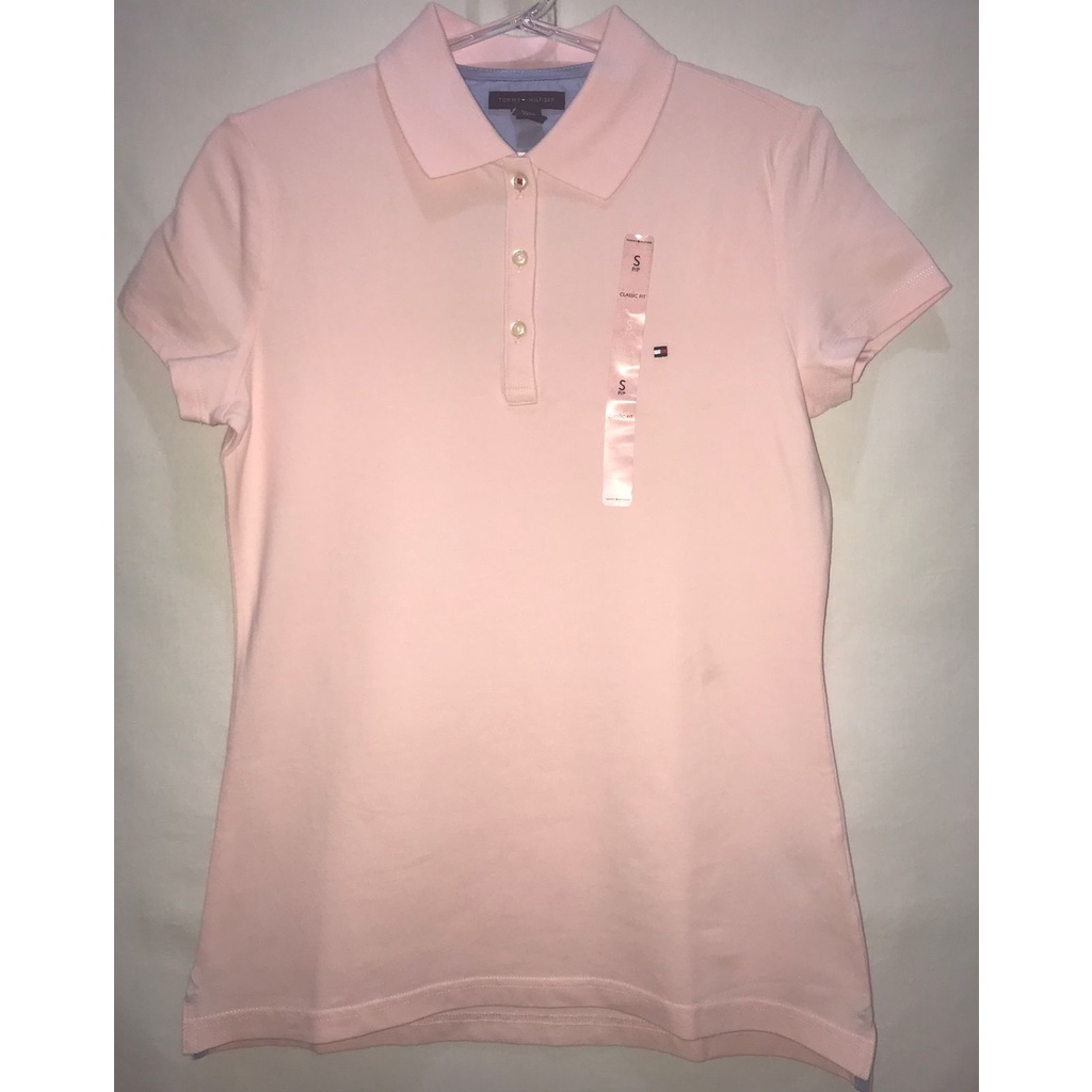 Gola Polo Feminina Tommy Hilfiger - TH1M57636661 Rosa