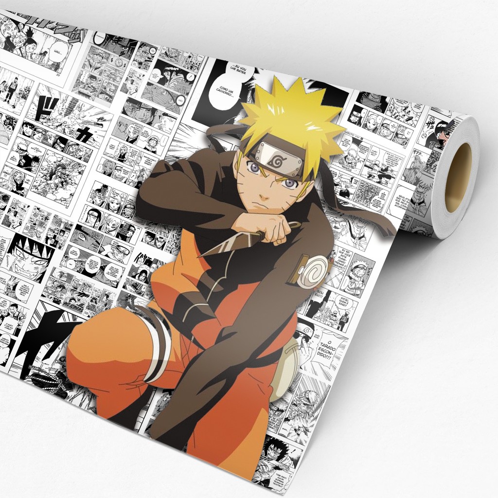 Adesivo Akatsuki Símbolo Kit com 10 Decorativo para Parede tema Naruto