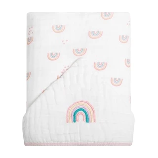 Toalha de Banho Bebê Papi Soft Com Capuz Bordado 3 Camadas de tecido fralda 90x75cm