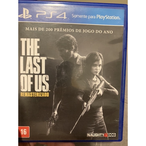 The Last Of Us Remastered Ps4 ( Mídia Física Novo Pt Br )