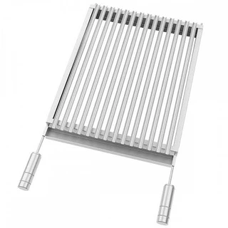 Grelha Inox 30X50 Cm tipo Argentina Parrilha