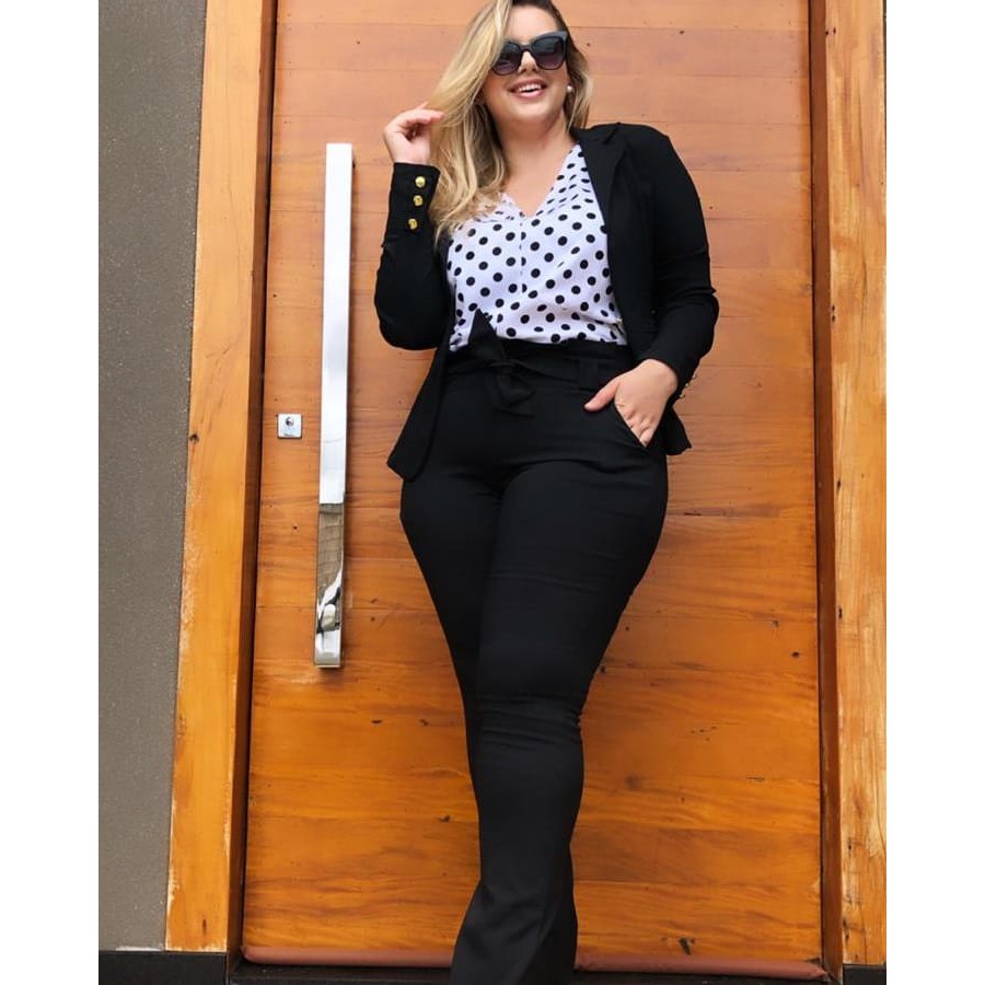 Calça plus size store bengaline