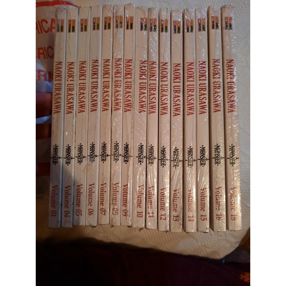 Monster - Vol 1, 4 ao 16 e 18 | Shopee Brasil