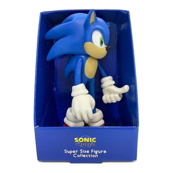 Lançamento Boneco Brinquedo Action Figure Sonic 2 Super Grande Super Size -  23cm S8