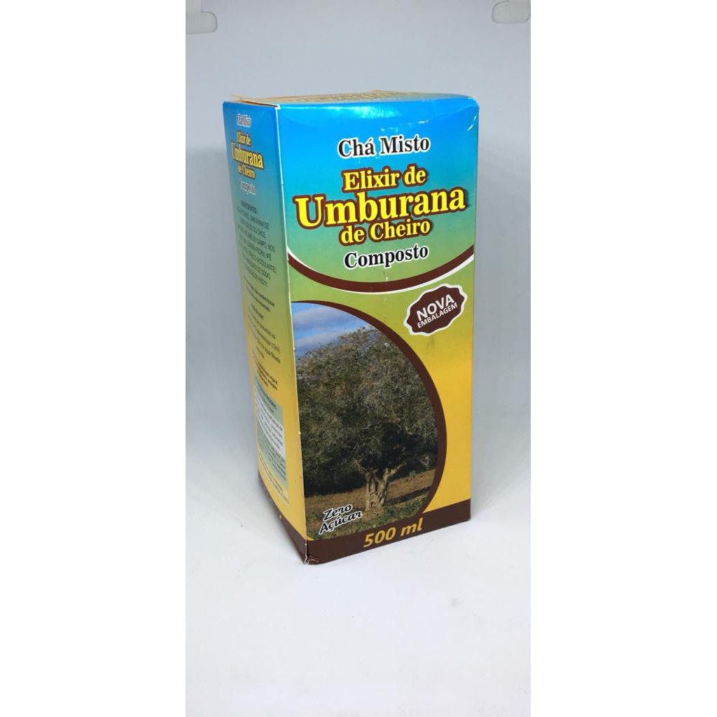 elixir de umburana de cheiro para febres intestinais diarreia e enjôos 500ml avin Shopee Brasil