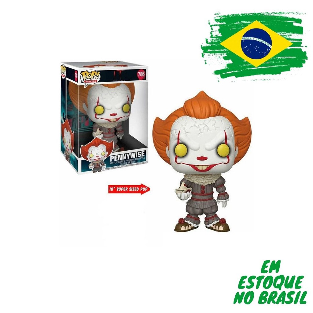 POP Funko Pennywise GIGANTE 26CM #786 - Oficial It A Coisa em Promoção na  Americanas