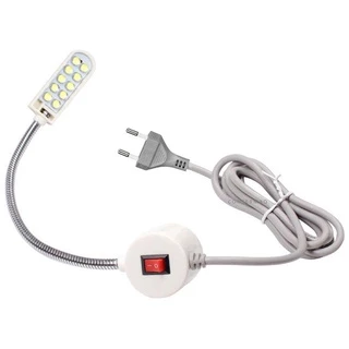 Luminária Lampada 10 Led C/ Haste Flexível Maquina Costura
