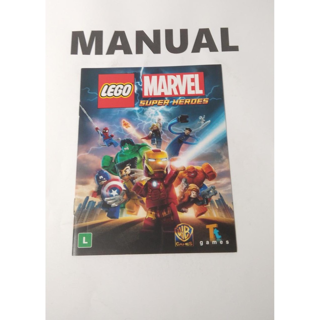 Lego Marvel Super Heroes Ps3 #3 (Sem Manual) (Com Detalhe) (Jogo