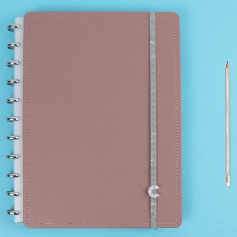 Caderno Inteligente Chic Nude Grande Folhas CI Shopee Brasil