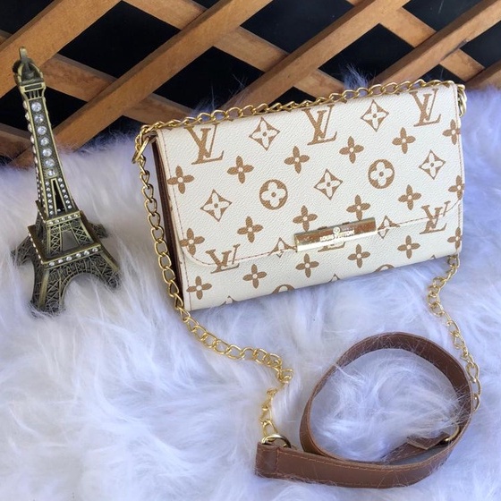 Bolsa Femenina / Louis Vuitton / Pequena De Corrente / Transversal