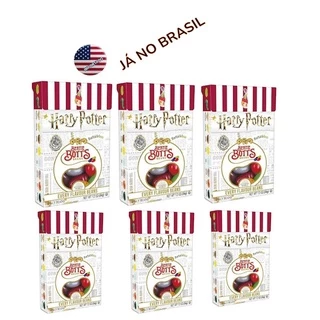 Kit 6 Unids Harry Potter Beans Feijões Sabores + Brinde