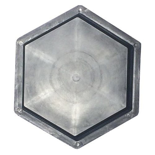 Formas Plásticas Sextavada Lisa (Bloquete) 20x20x6 cmFP002- Brasfort