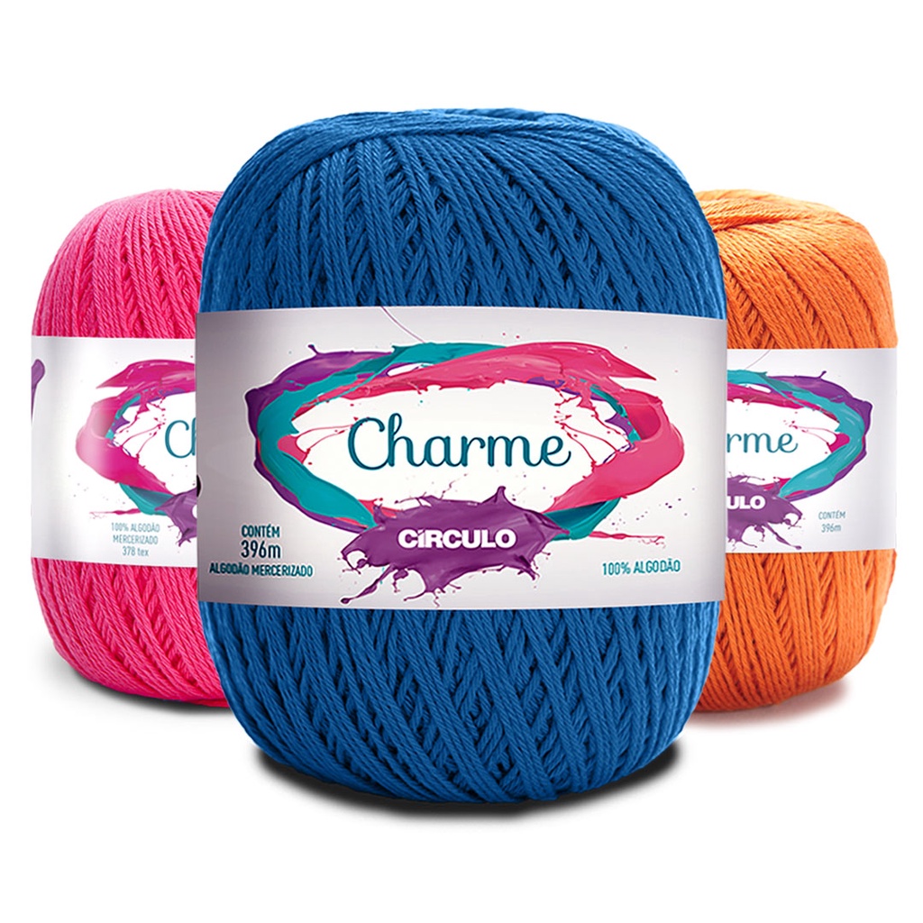 Linha Charme (100% algodão mercerizado) - Círculo