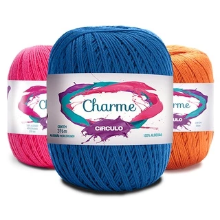 Linha Charme (100% algodão mercerizado) - Círculo