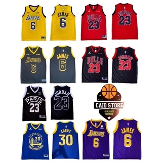 Kit 5 Camisas Regatas Infantis Nba Buls Lakers Celtics Infantil